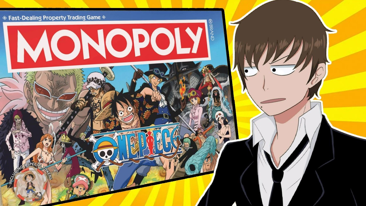The ONE PIECE Monopoly Game IS REAL!!