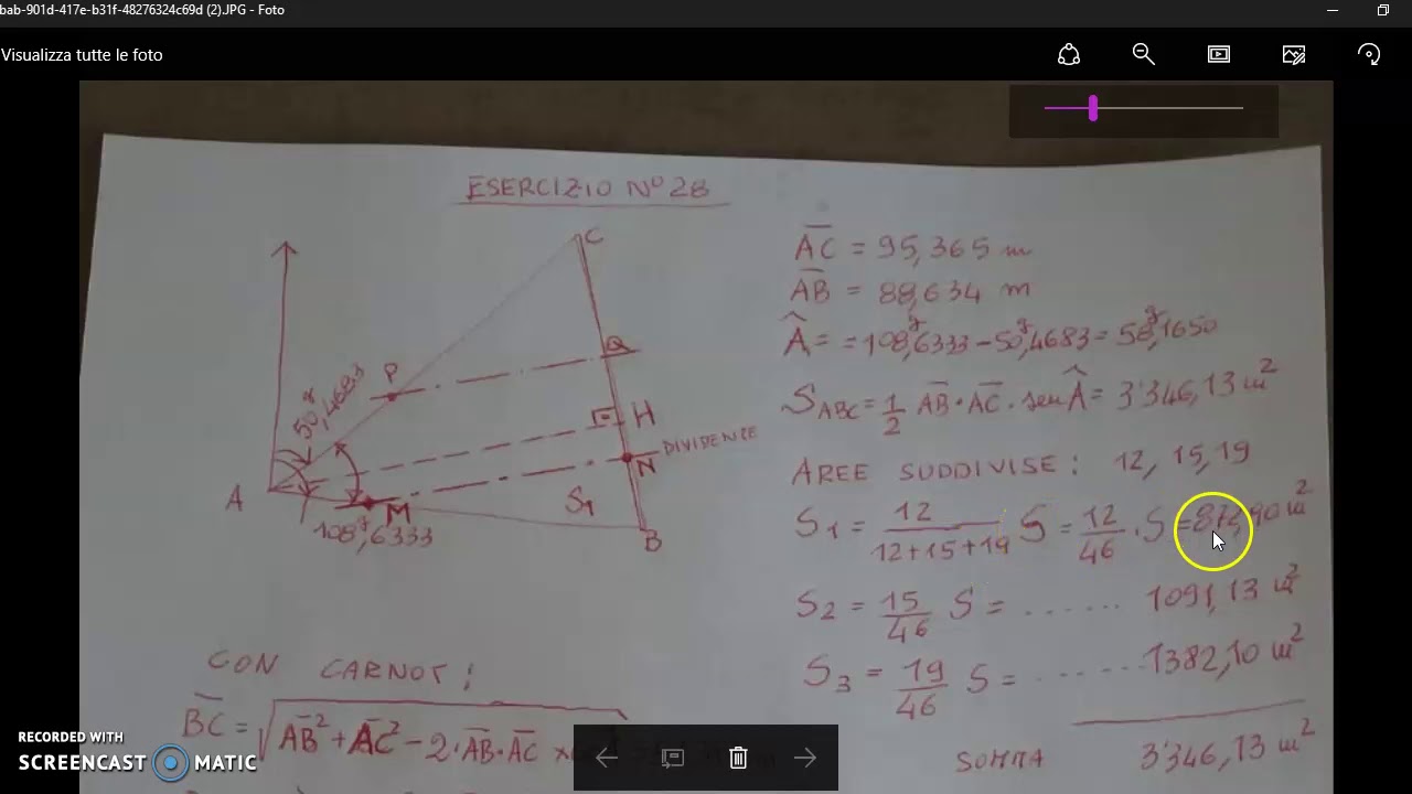 esercizio n. 28 dividenti