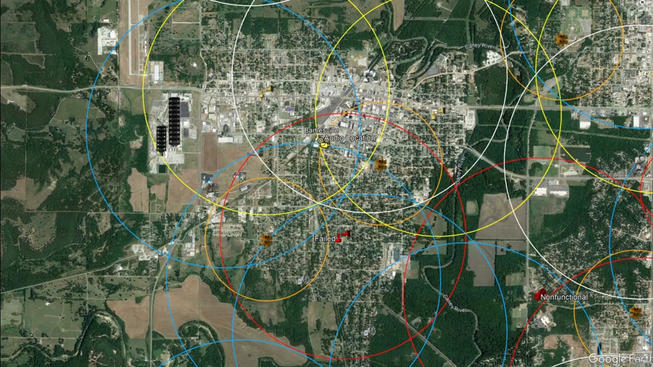 Bartlesville, Oklahoma Creepy Tornado Siren Ambiance | 6/5/23