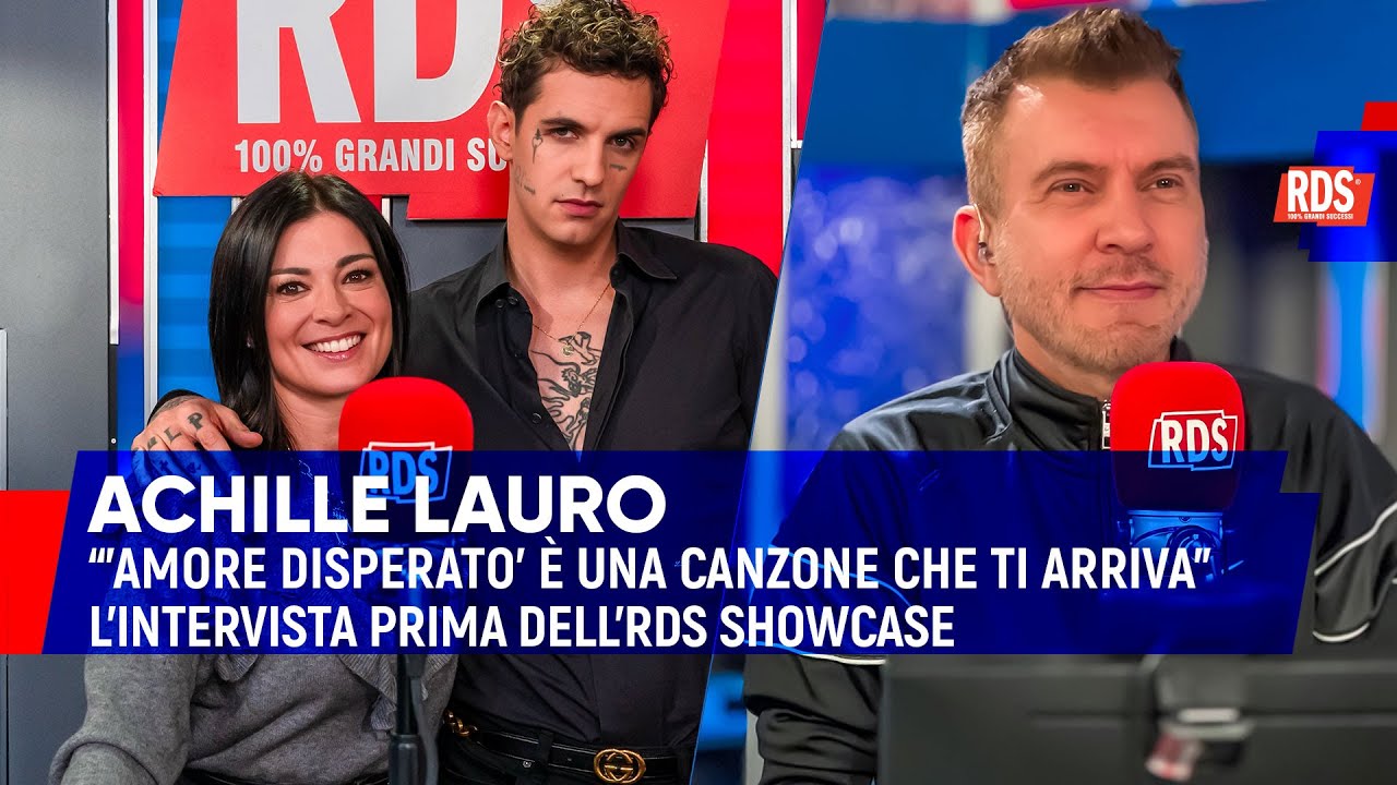 Achille Lauro prima del suo RDS Showcase: la sua esperienza da giudice a X Factor e Amore Disperato