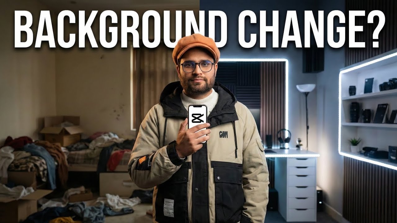 How To Change Video Background In CapCut | CapCut Se Video Ka Background Kaise Change Kare