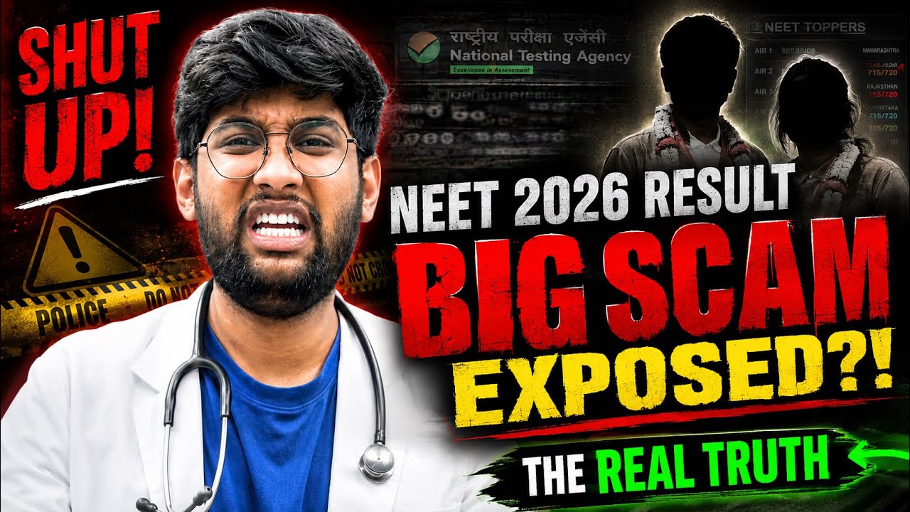 Re-NEET 2026 SCAM Exposed😱 | Real Truth | Don&rsquo;t get fooled