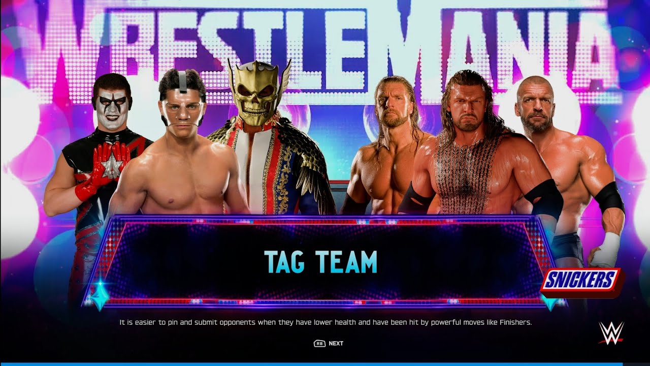 Undashing Cody Rhodes, Stardust & American Nightmare Vs Team Triple H - Tag Team Elimination Match 