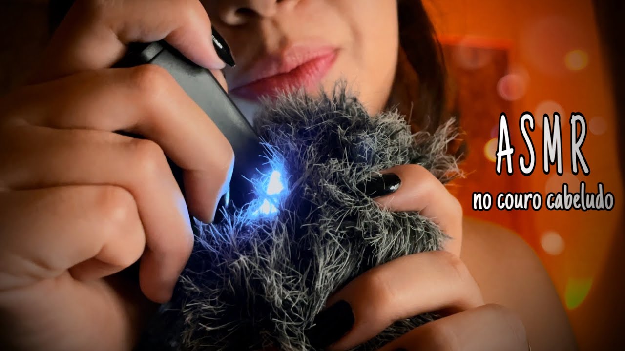 ASMR - TRATAMENTO RELAXANTE NO COURO CABELUDO 😴 #asmr