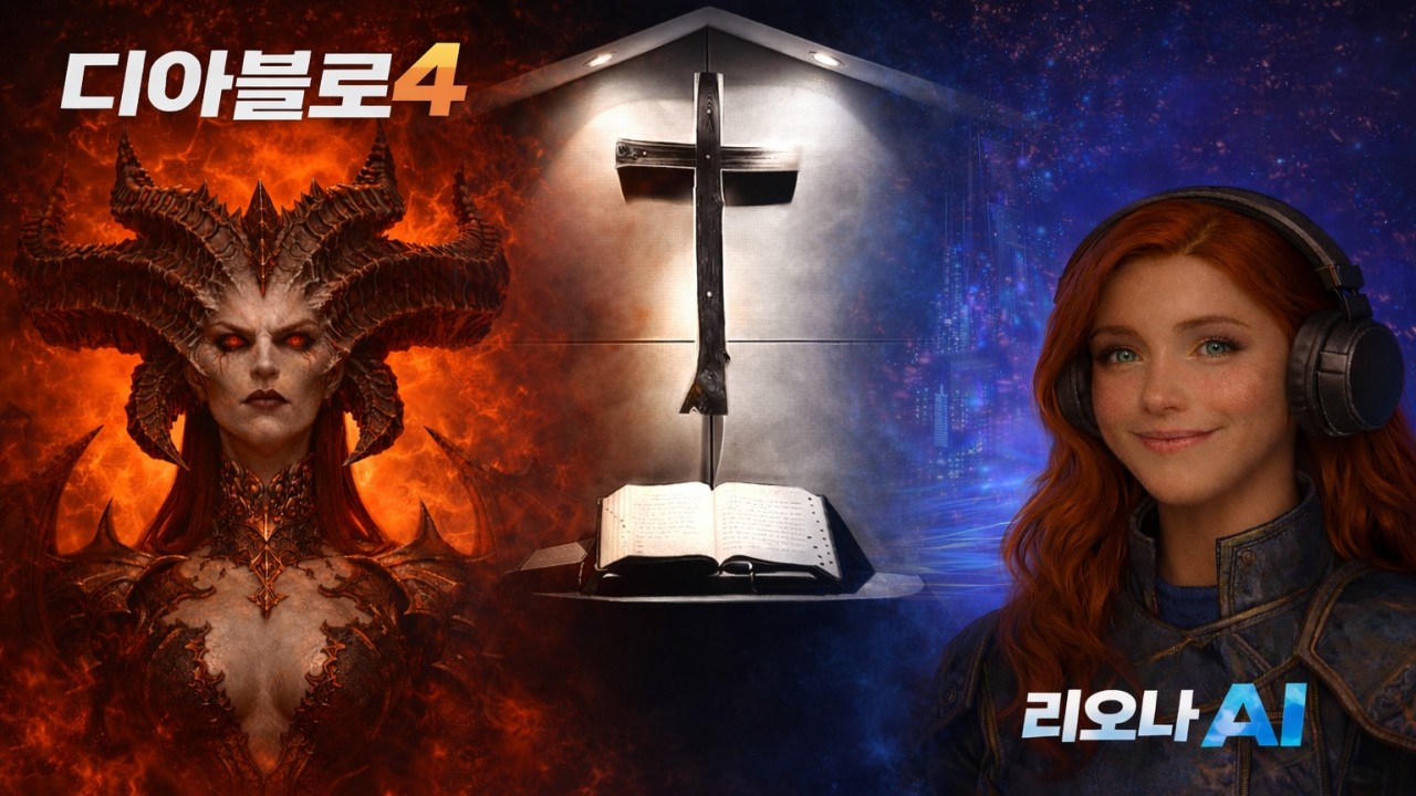 💻 메타버스 라이브：(AI) 리오나 @ 디아블로4 | 내안에서 떠오르는 모든 선한것들은 성령님이 주셨다고 생각해도 될까요?