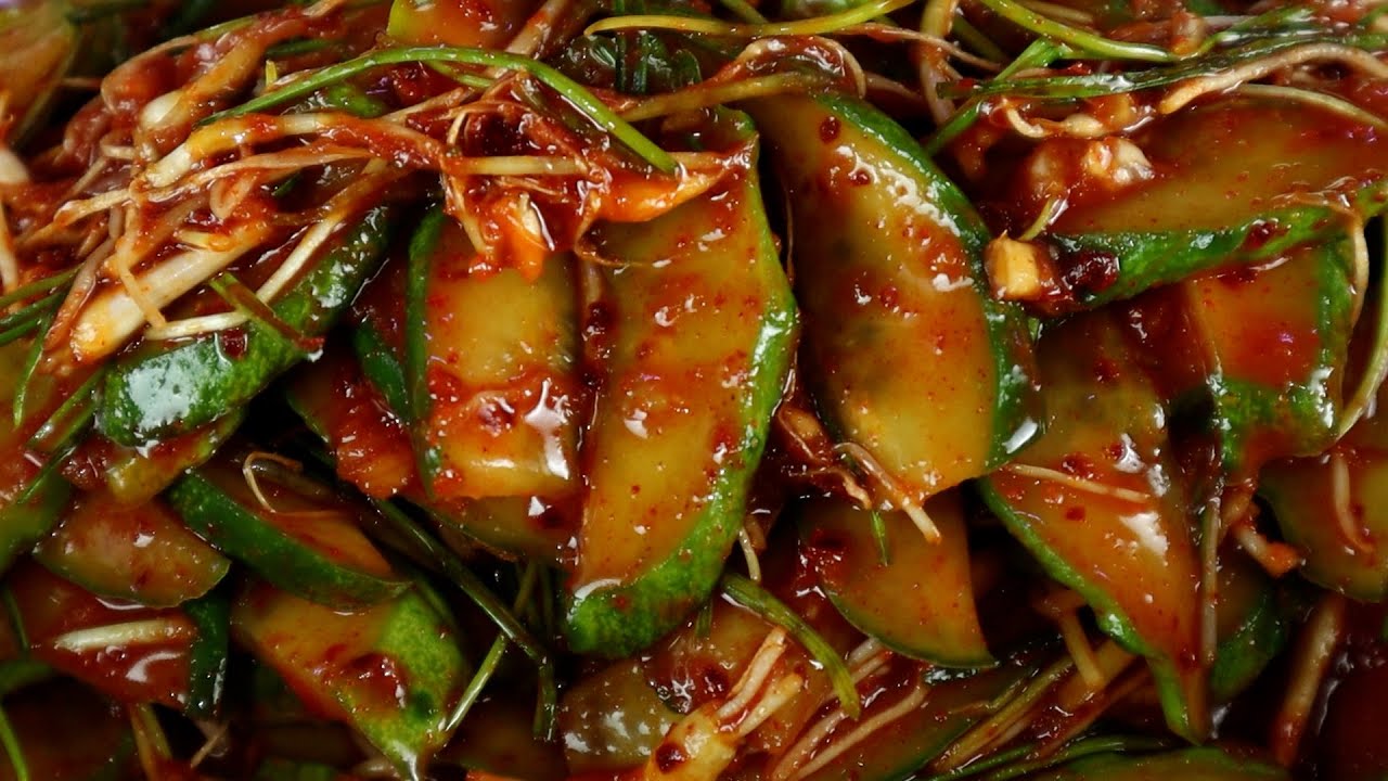 절대 소금으로 하지마세요. 대박집 오이무침 이렇게 만들어 맛있고 냉장고에서 물이 안생겨요~!