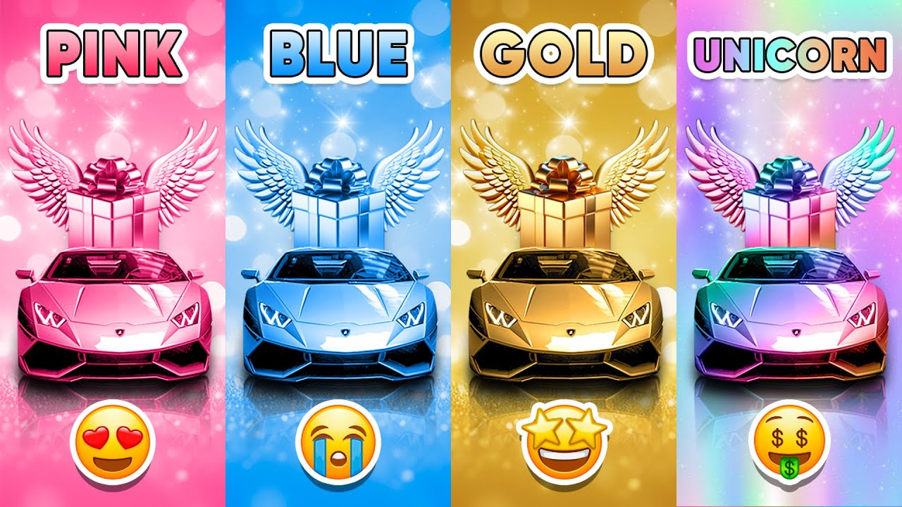 Choose Your Gift...! Pink, Blue, Gold or Unicorn 💗💙⭐️🦄 How Lucky Are You? 😱 Quiz Sloth