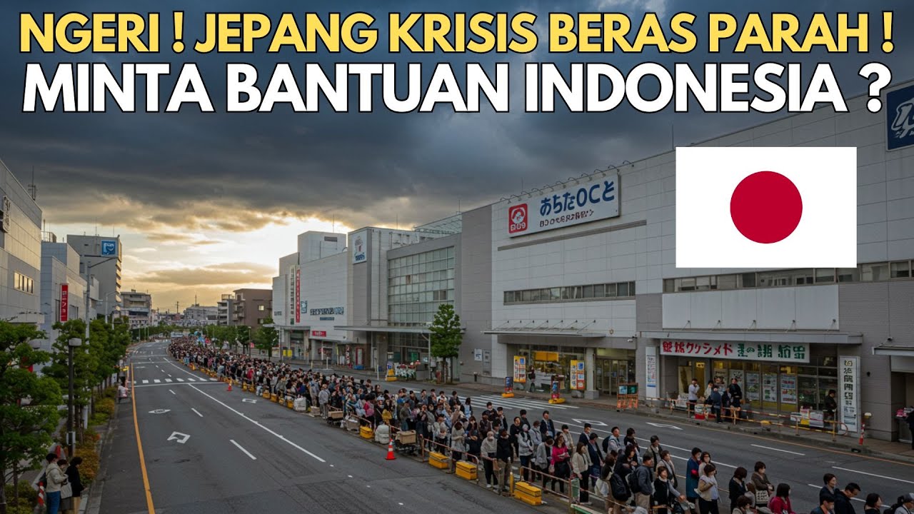 NGERI ! Jepang Krisis Beras Parah ! Mau Minta Bantuan Indonesia ?
