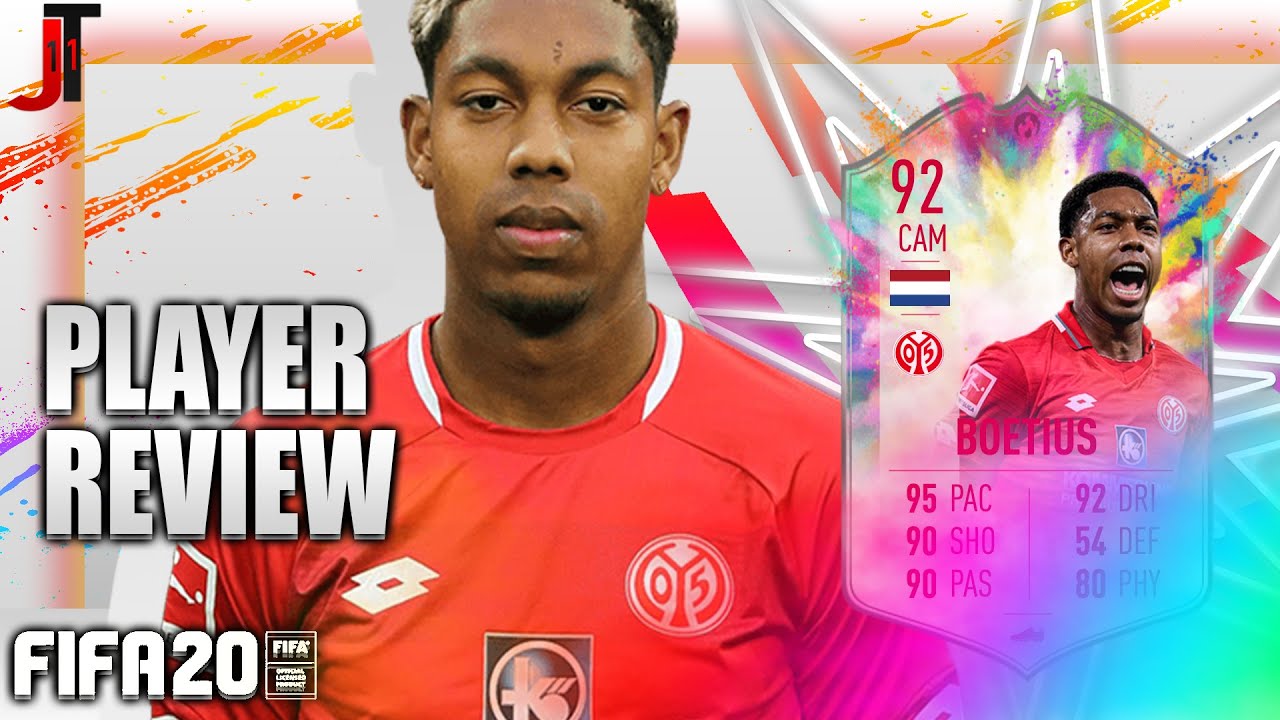 FIFA 20 SUMMER HEAT BOETIUS 92 PLAYER REVIEW