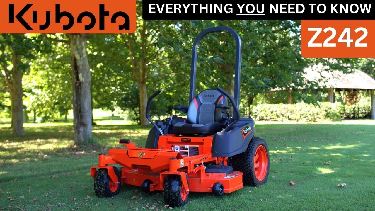 Kubota Z242 Zero-Turn Mower - Everything YOU NEED TO KNOW  #kubota #zeroturnmower