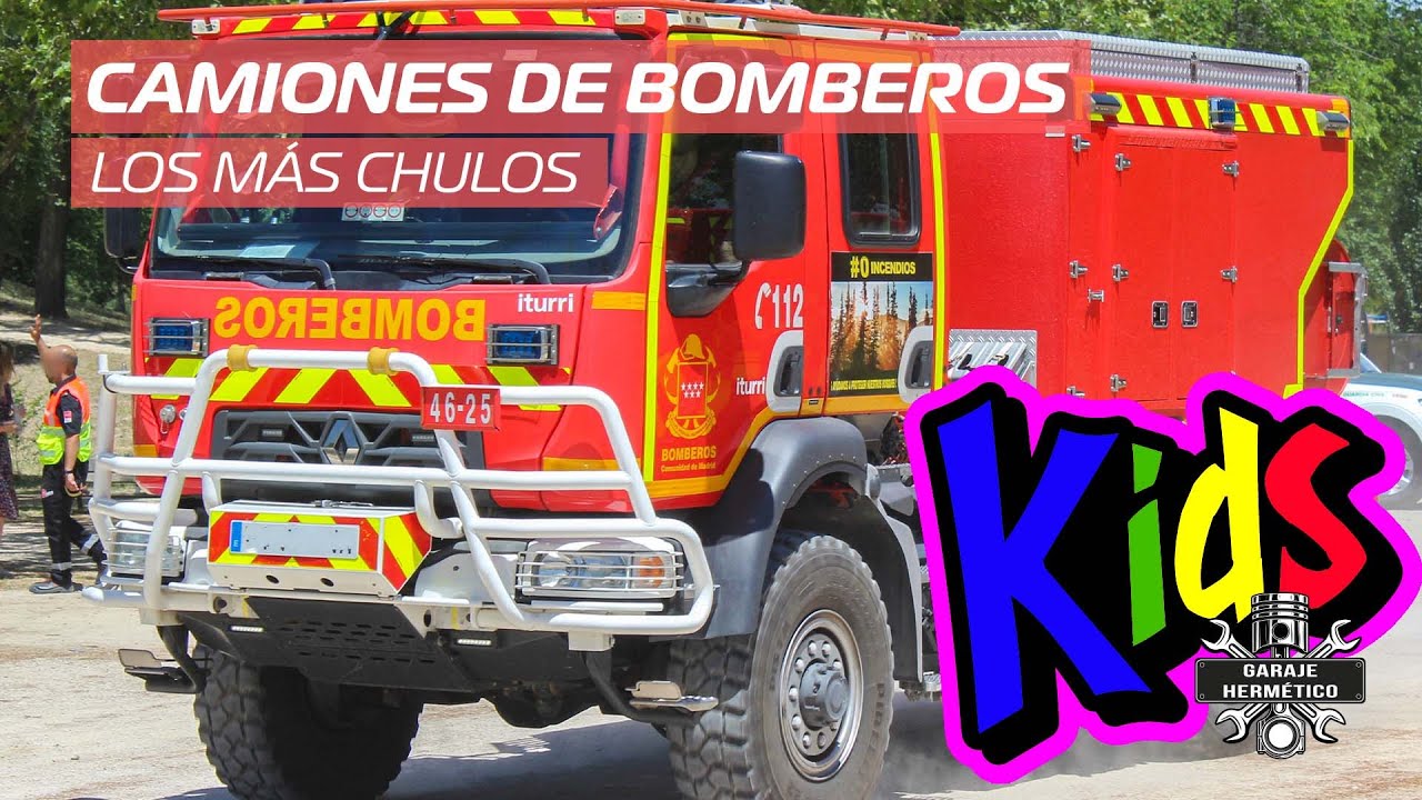 🚒 Camiones de Bomberos: ¡Los más chulos! | GH KIDS