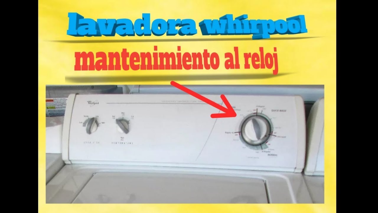 Reparar control programador de lavadora whirpool