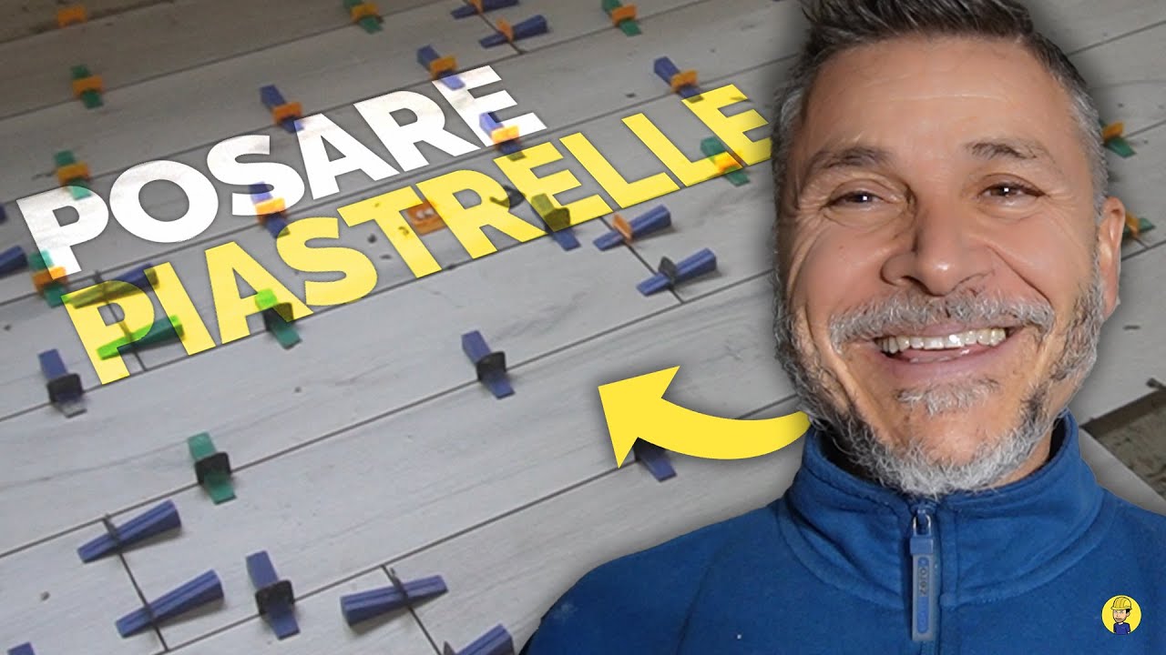 Come POSARE le PIASTRELLE del PAVIMENTO | A Scuola Di Piastrellatura