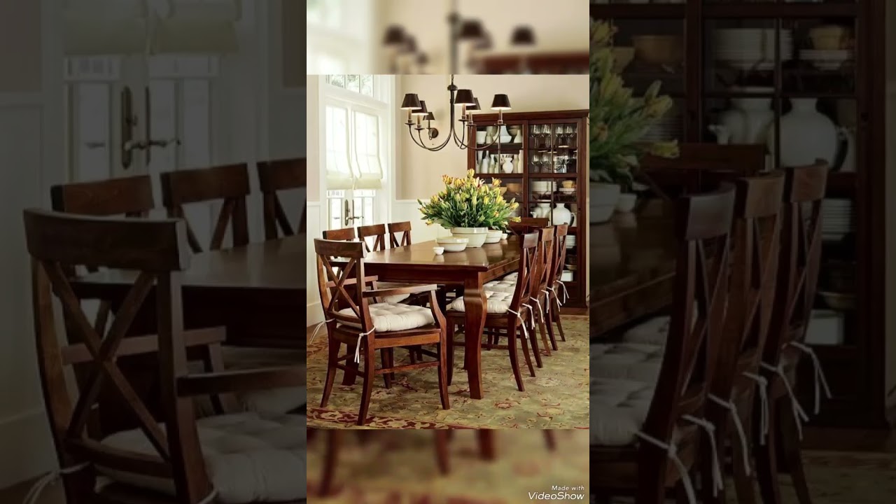 simple wooden dining table design || #homedecor || #shorts