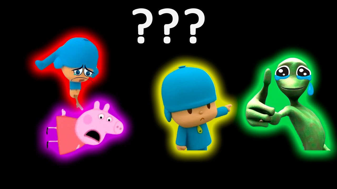 99 Pocoyo &  Peppa & Nina & Ice Cream Truck Pig Ouch ! That Hurts!