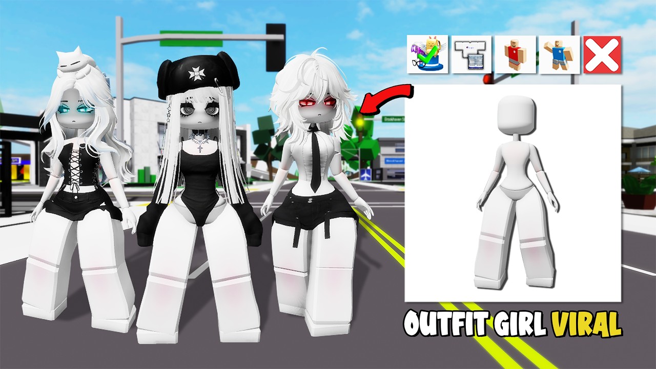 OUTFIT CEWEK VIRAL SUS (Code, Body & More) Di Brookhaven - Roblox