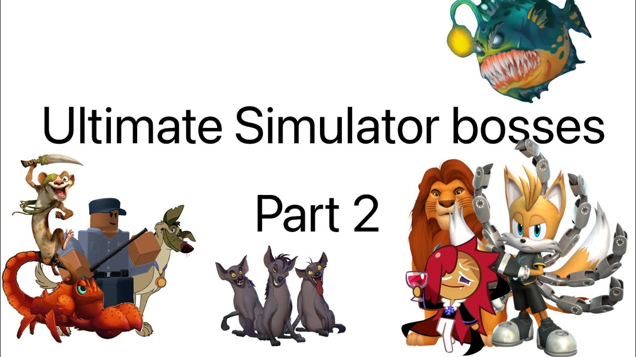 Ultimate Simulator 1+2 all bosses [Remake]
