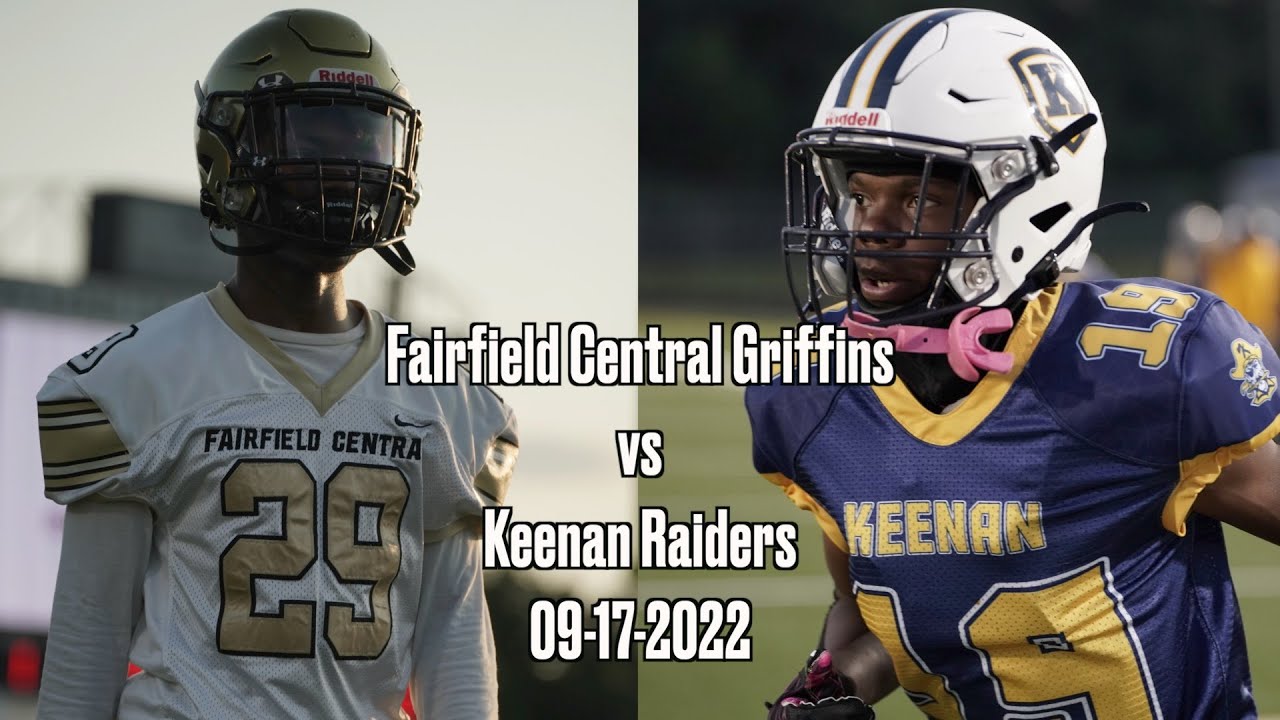 SC HIGH FOOTBALL BATTLE - FAIRFIELD CENTRAL VS KEENAN #fairfield #keenan #highschoolfootball