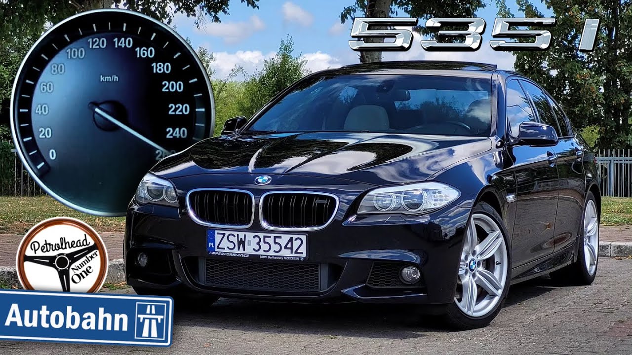 2011 BMW 535i (306 KM) | V-MAX, 0-100, 100-200 km/h, prezentacja, wyciszenie. | 4K