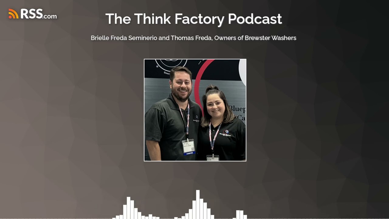Brielle Freda Seminerio and Thomas Freda, Owners of Brewster Washers