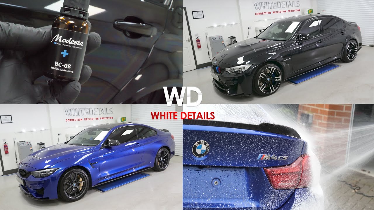 Detailing an F80 M3 and an M4 CS