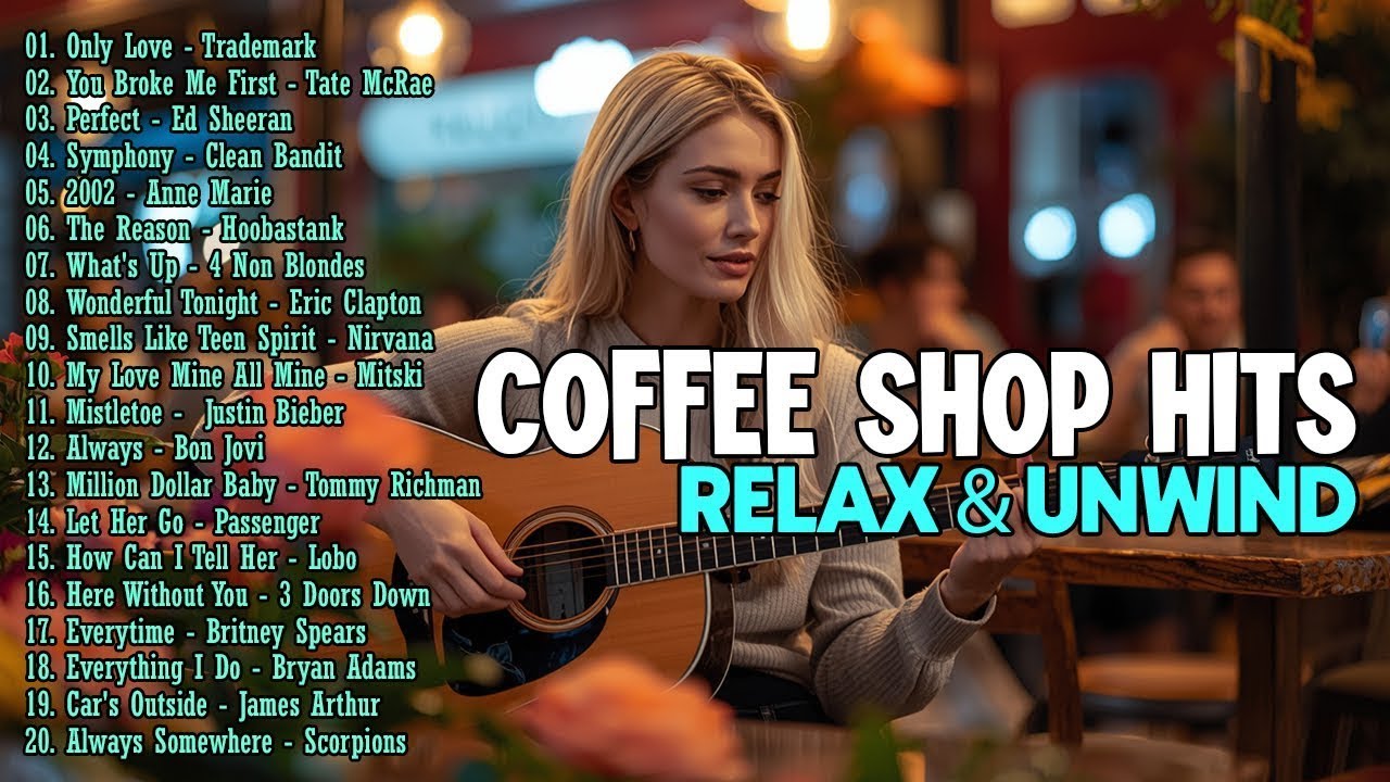 Coffee Shop Vibes ☕️ Chill Acoustic Pop Playlist (Full Album) 🌿