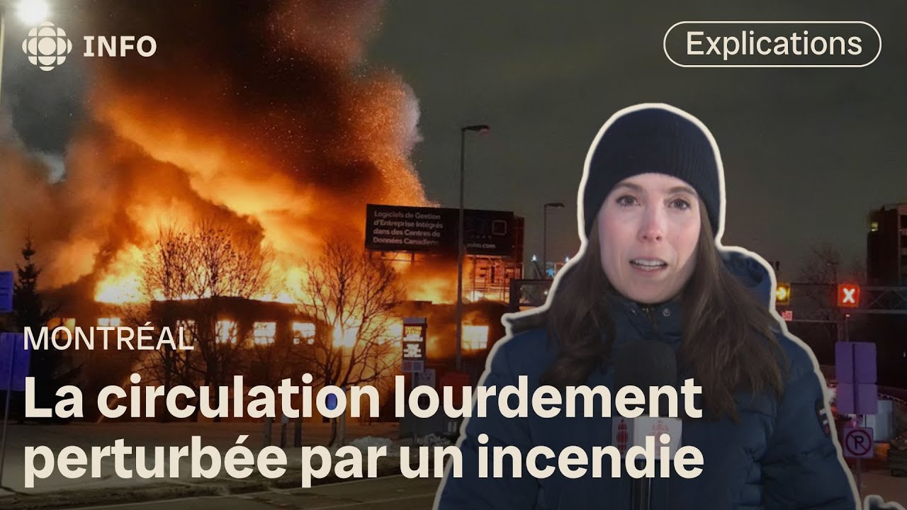 À Montréal, le pont Jacques-Cartier est fermé en raison d’un incendie | Première ligne