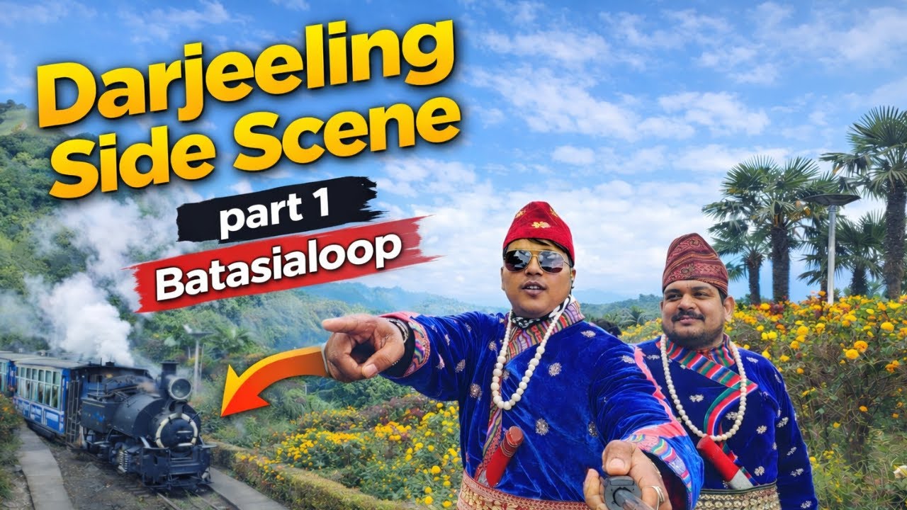 Darjeeling Side Scene Part 1 | Batasia Loop Toy Train & Scenic View