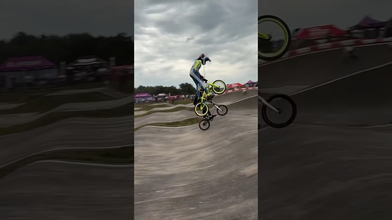 CRAZY BMX RACING 🤯 #bmx #bmxracing #bike #Bikelife #bikeride #bikelover #shorts #short #fyp #cool