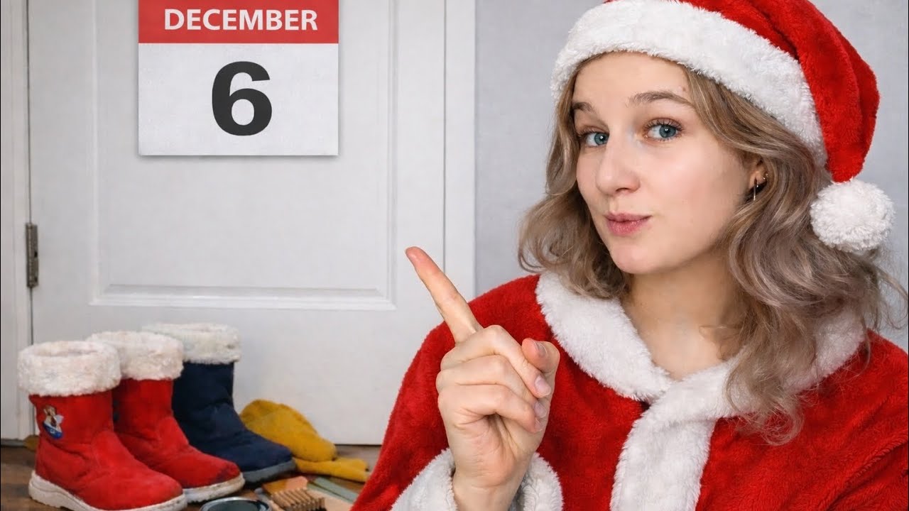 Clean your shoes on the 6th of December in Germany - Here's why