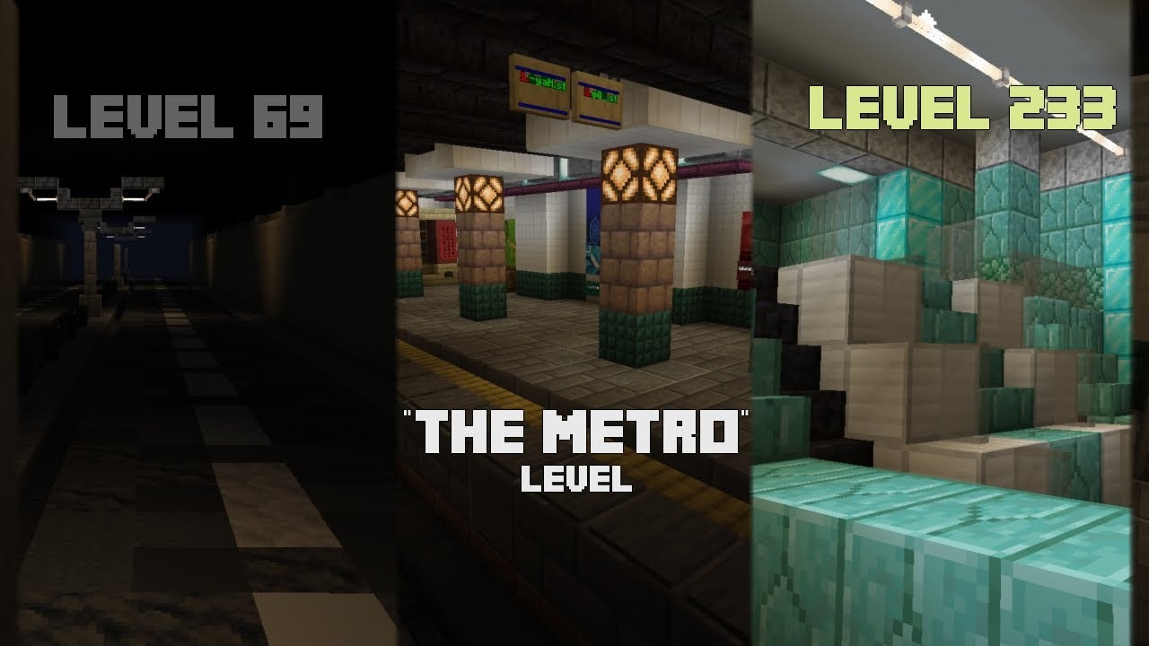The Backrooms [remastered][showcase №4]             level 69, The Metro, level 233