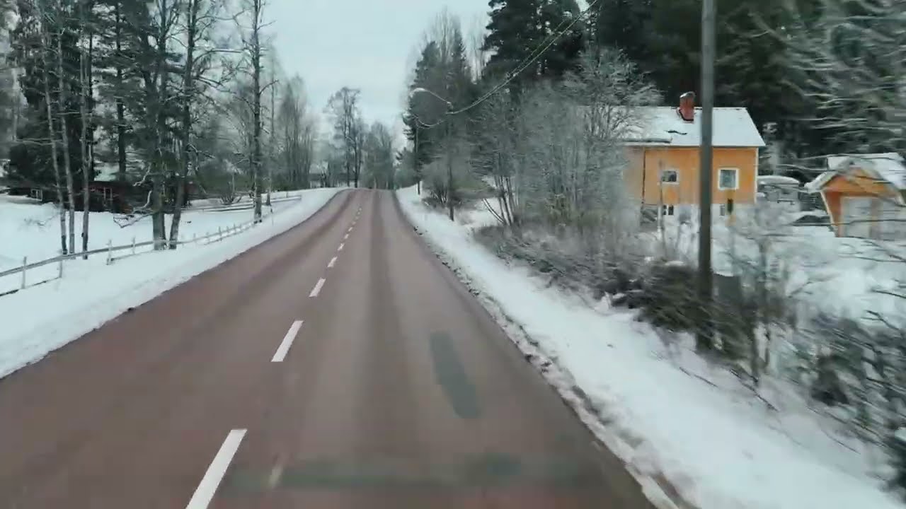 Sweden. 19.01.26 Road E16/66, near Malung  @OleksiiKrepyshev 