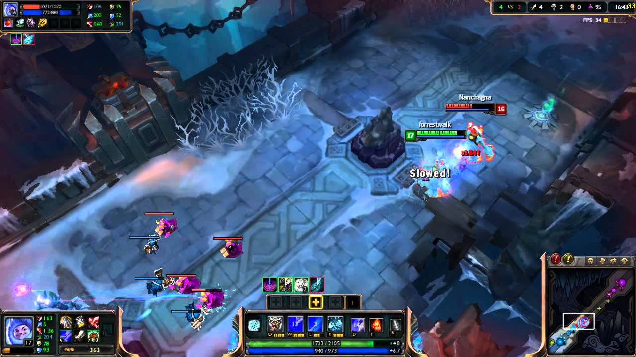 forrestwalk v/s samorious Nunu 1v1 LoL