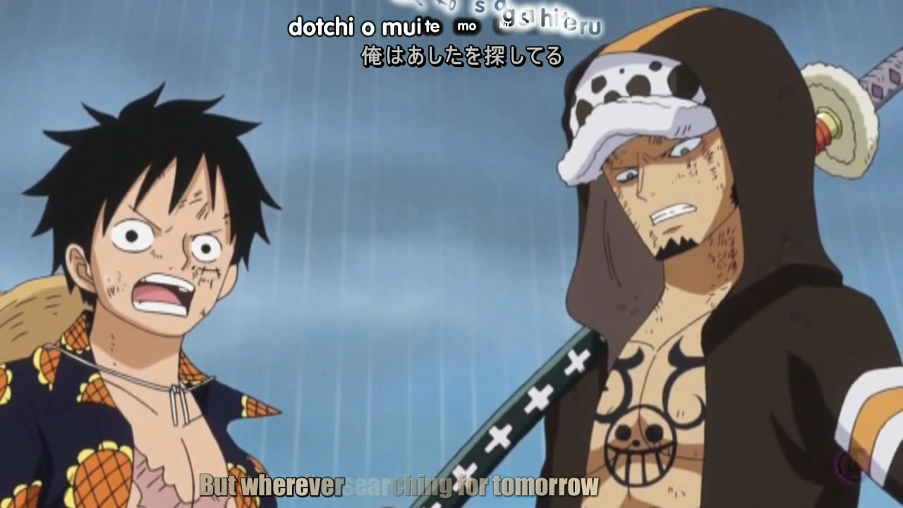 [Lyrics+Eng] Lost in New World - Hiroshi Kamiya (Trafalgar Law)
