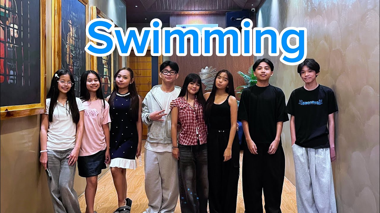 Swimming with friends (more ayuda ng dangie at aarianne😍)