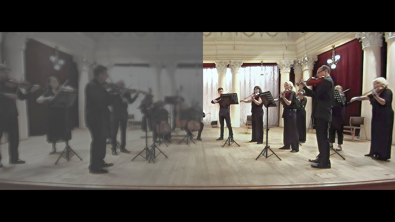 Philip Glass  STRING QUARTET NO. 3 “MISHIMA”(string orchestra version)/Kyiv Chamber Orchestra/live