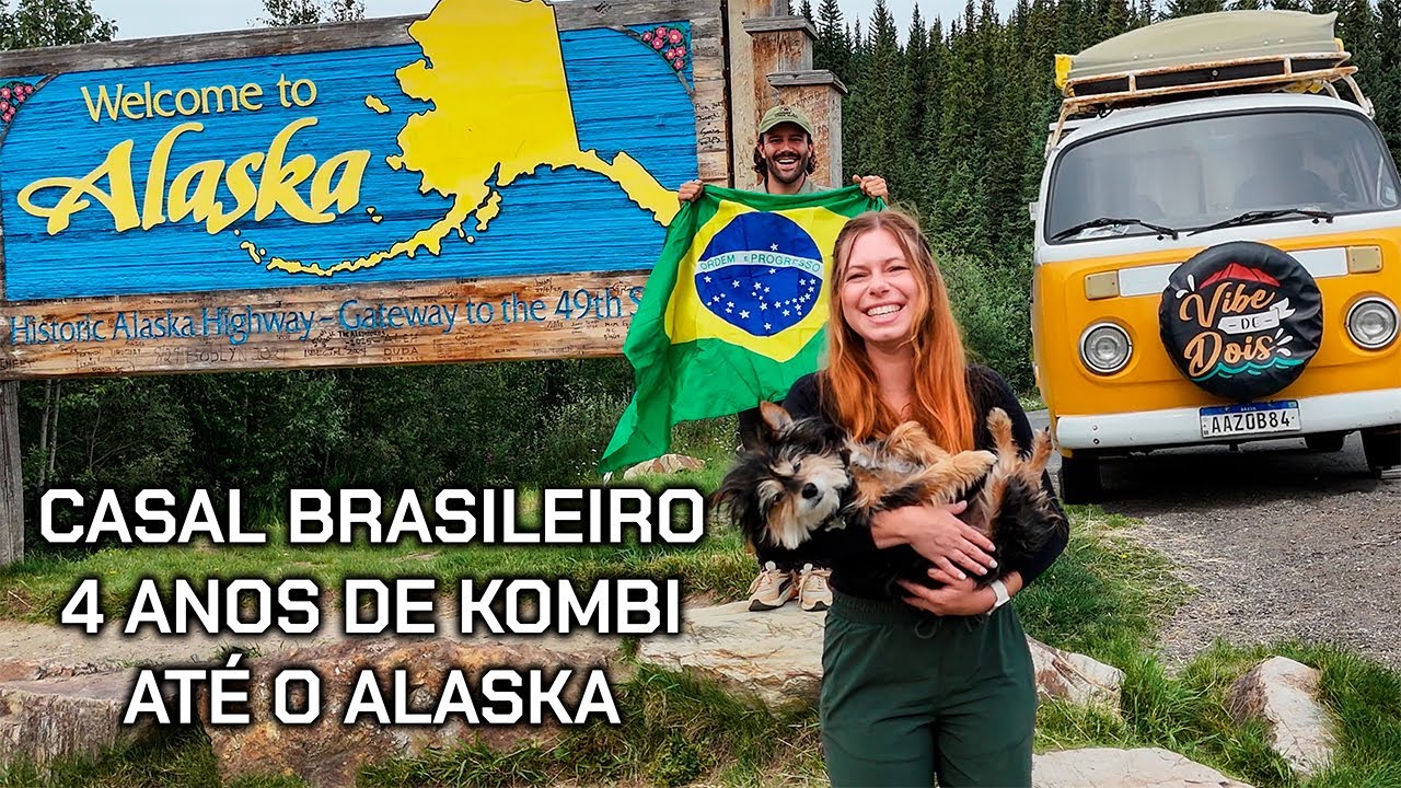E foi assim que chegamos de Kombi no Alasca 