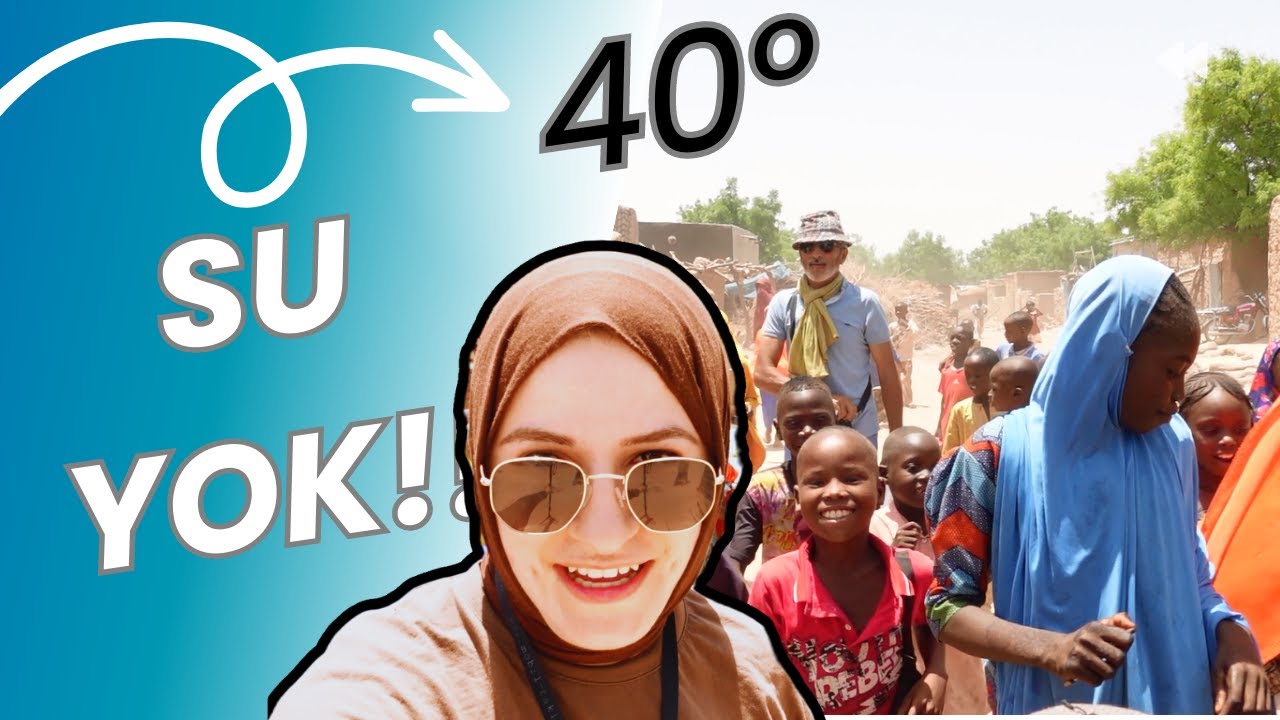 BENİMLE YÜRÜYEN AFRİKA'LI ÇOCUKLAR- Nijer Kore köyü