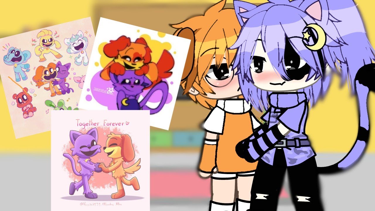 Smiling critters reaction video gacha life 🇺🇲 (MRS.Liva )