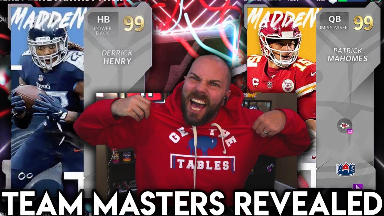 TEAM MASTERS REVEALED, AND ITS A W! [MADDEN 21]