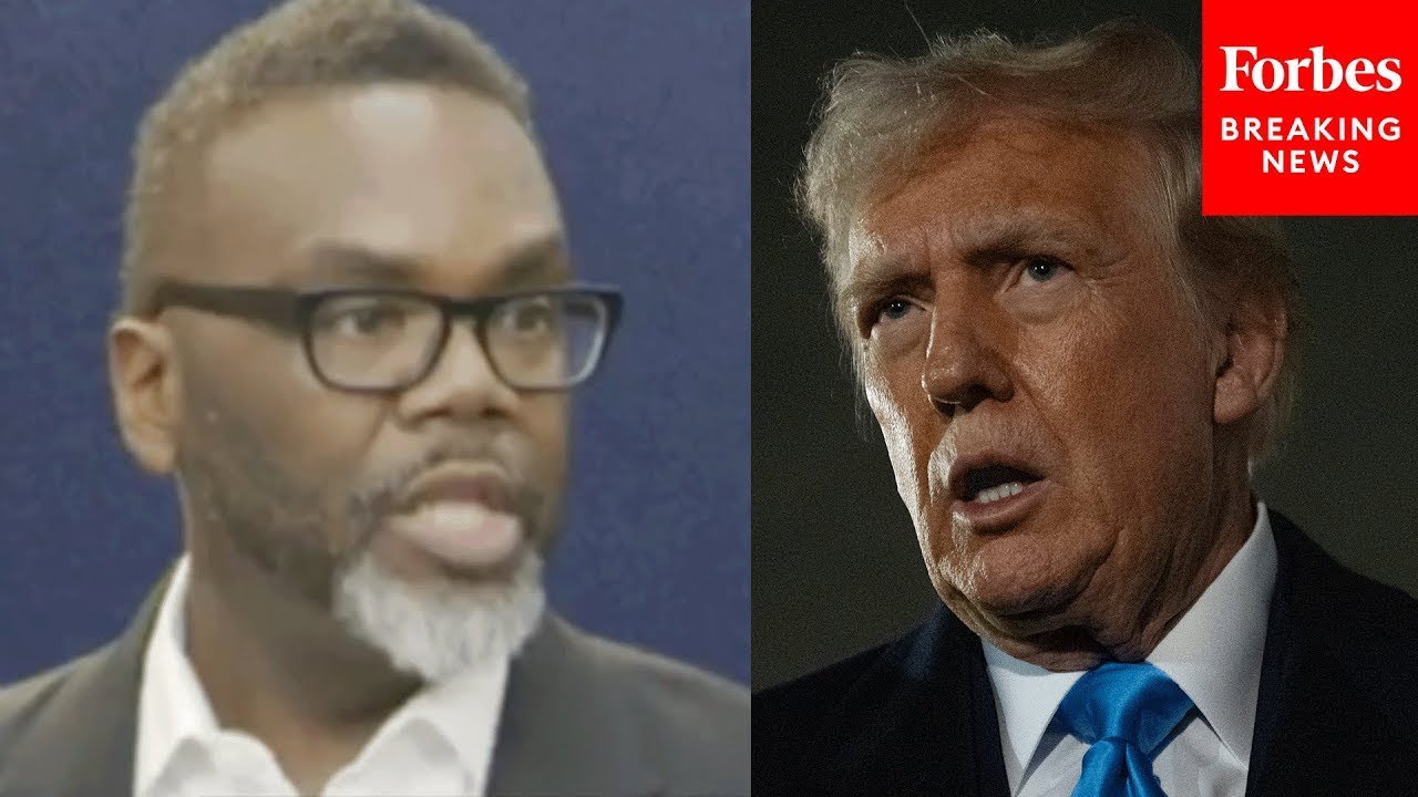 BREAKING: Chicago Mayor Brandon Johnson Holds Press Briefing On Anti-ICE Protests, Trump's Response