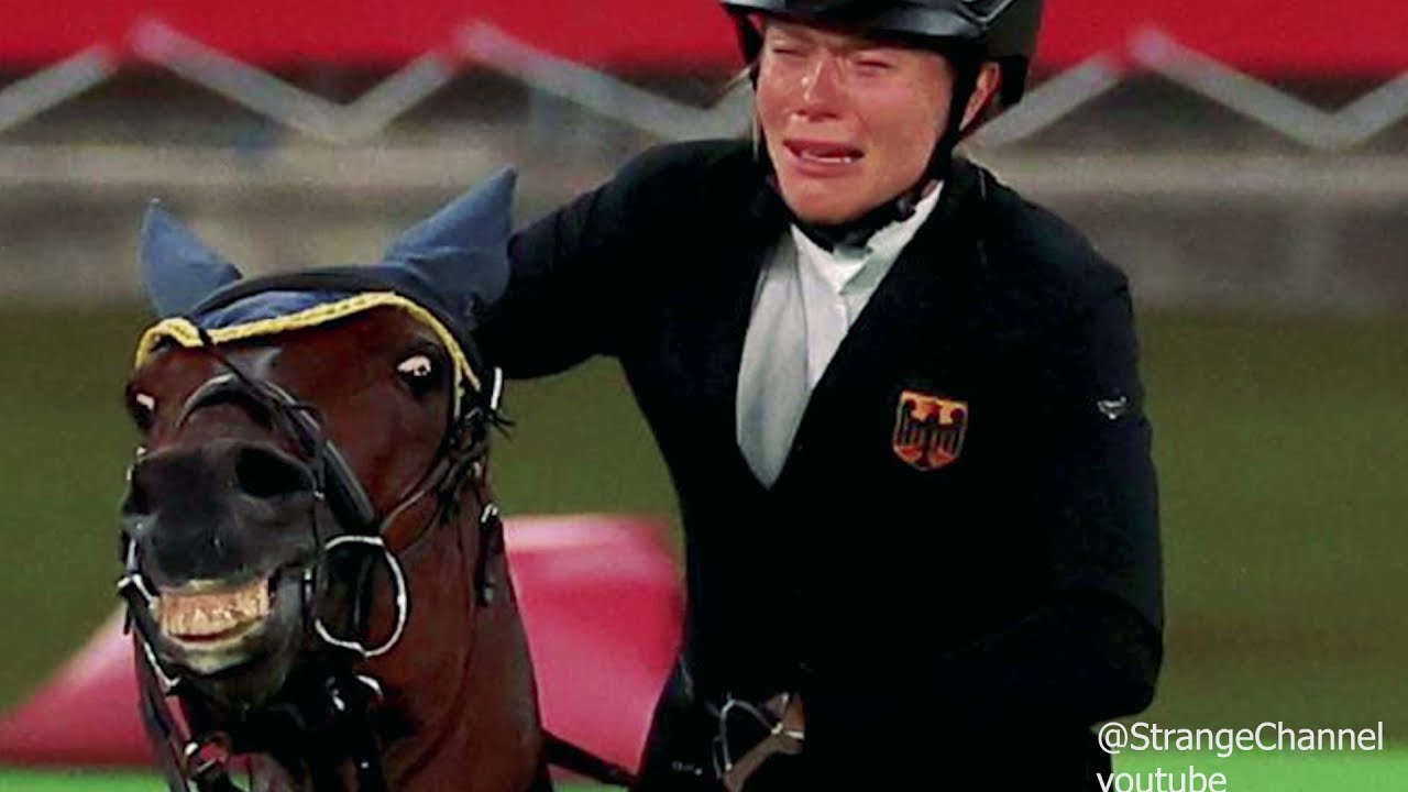 Annika Schleu and Saint Boy horse (FULL, QUALITY) (NO SOUND)