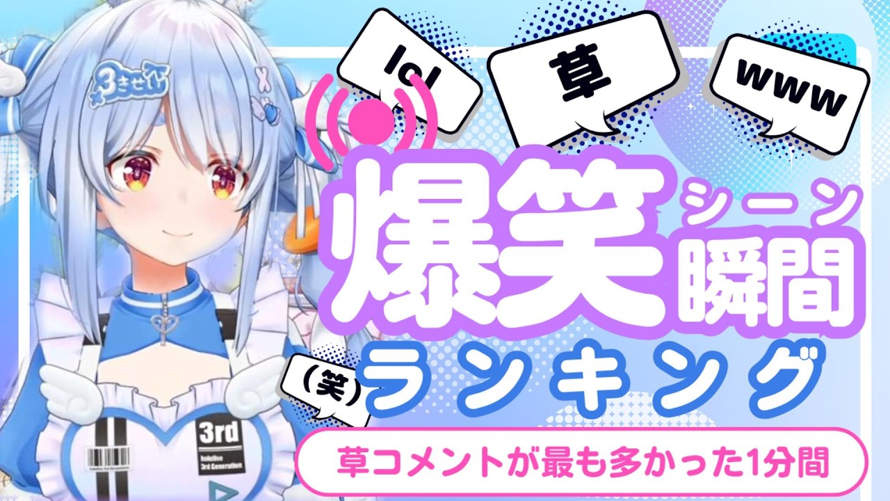 【2月5日】ホロライブ草コメントランキング TOP10 Hololive funny moments ※ネタバレあり