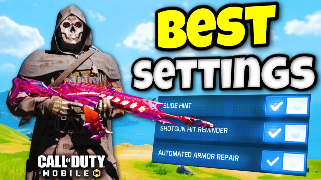 BEST SETTINGS in COD MOBILE BATTLE ROYALE (ParkerTheSlayer Settings)