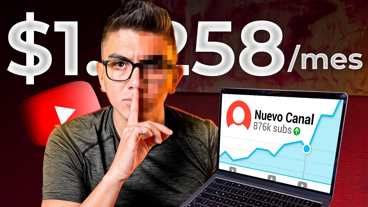 ¿Cómo GANAR DINERO con YOUTUBE (SIN SALIR EN CAMARA)?| Curso COMPLETO de Automatización de YouTube
