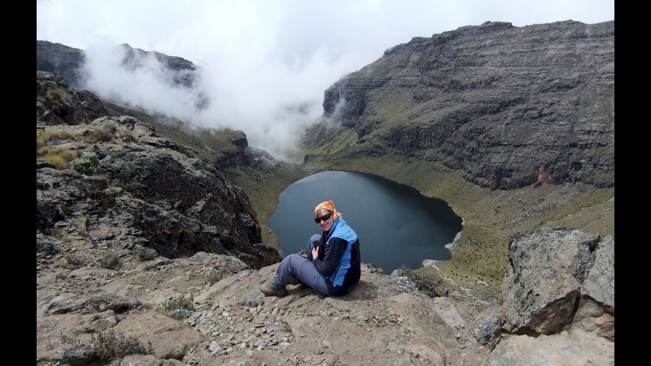Mt Kenya - a climb to Point Lenana 4985masl along Sirimon Chogoria Route
