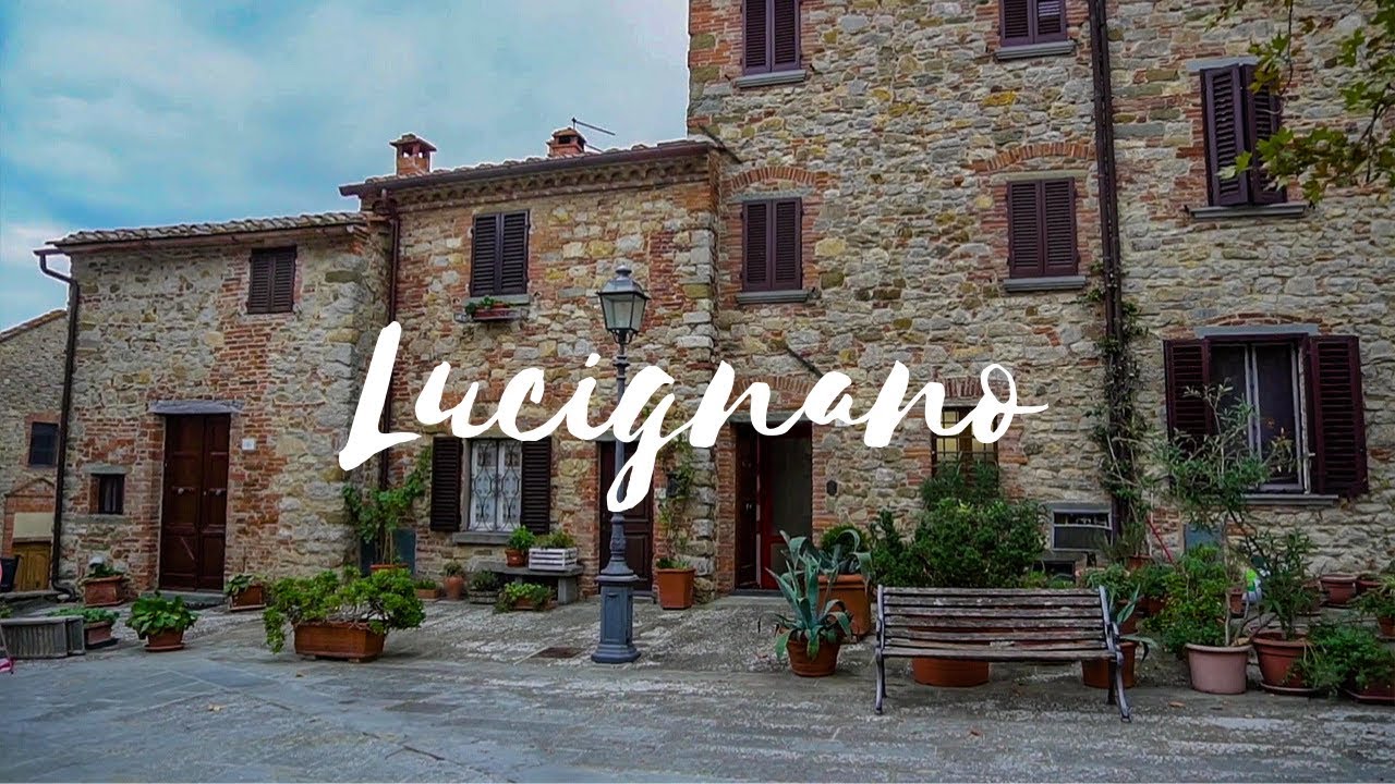 Viaggi in camper - LUCIGNANO  (AR) - Un paese a misura di camperista