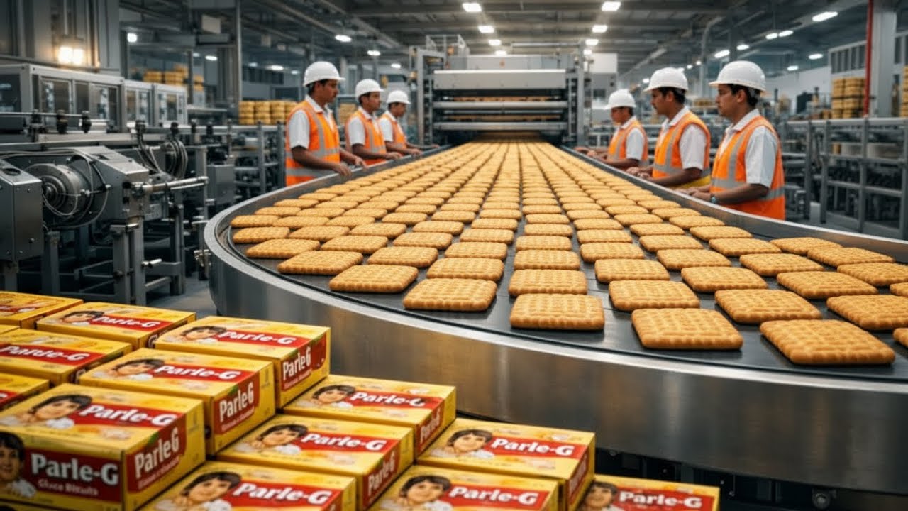 Inside the Parle G Factory  How Millions of Glucose Biscuits Are Made Every Day