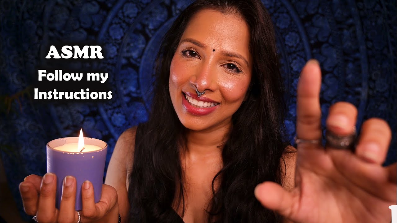 Hindi ASMR | Follow My Instructions | Heal Your Energy & Find Deep Focus 🌙✨