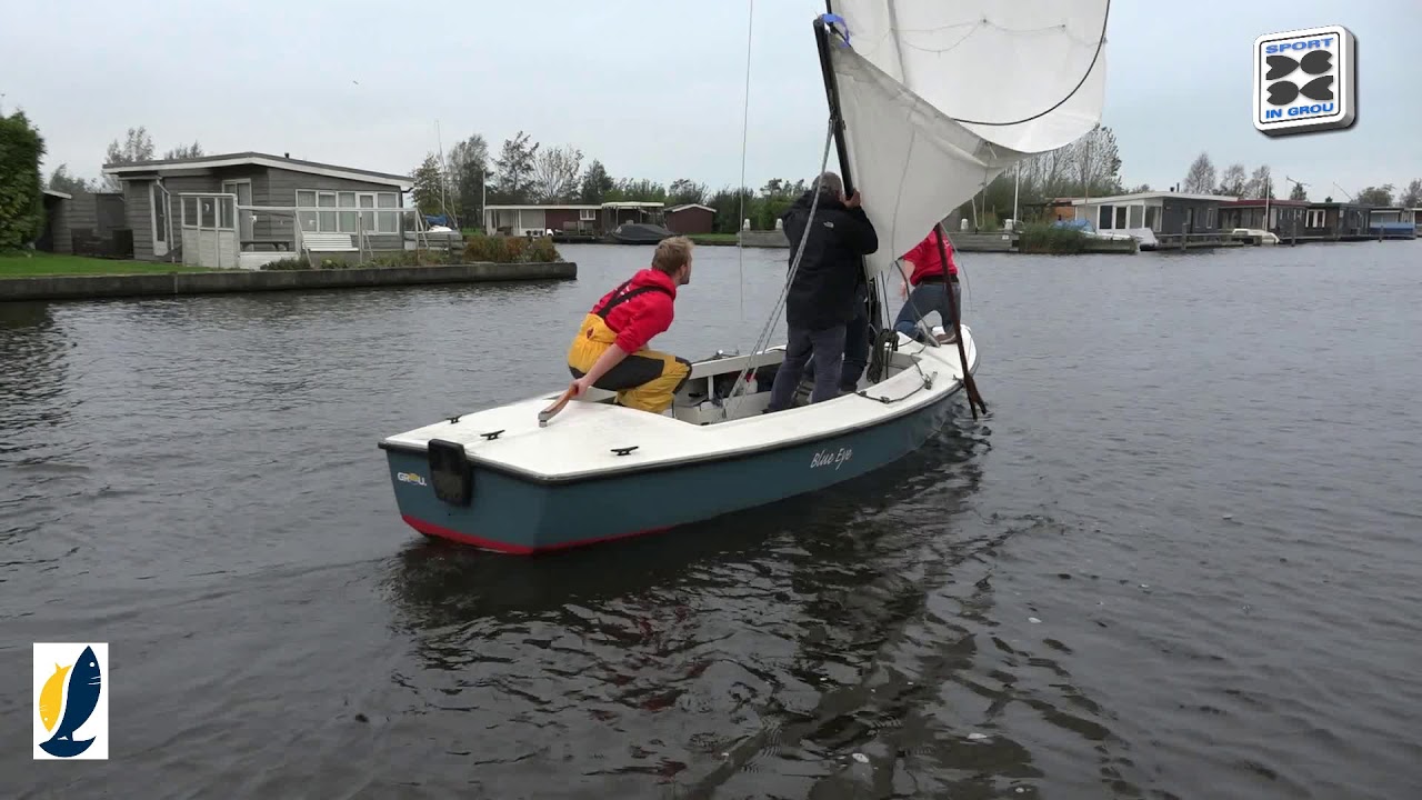 Sport in Grou TV | 4e Grousterzeilmarathon deel 1 Grou Wergea Warten